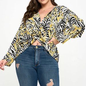 NWT Plus Size Floral Top - Sizes 1x - 3x